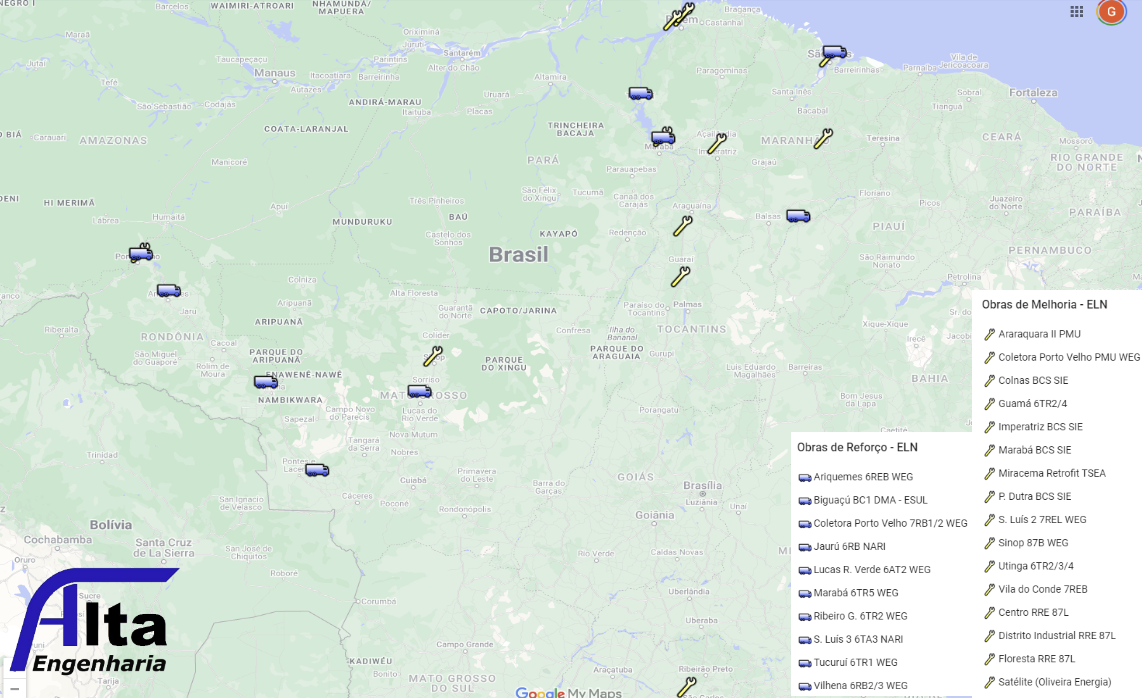 Obras de Reforço e Melhoria